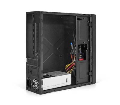 Корпус системного блока EXEGATE MI-301U-300 (mATX/mini-ITX, 1U-F300S 4см, 1*USB+1*USB3.0, аудио, чер