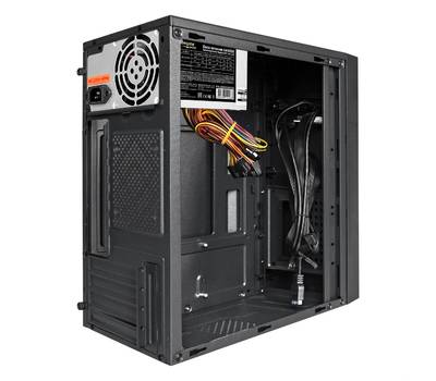 Корпус системного блока EXEGATE BAA-109U2-AAA350 (mATX, AAA350 8см, 2*USB+2*USB3.0, аудио, черный)