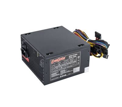 Блок питания EXEGATE XP700 (ATX, PC, 12cm fan, 24pin, 4pin, PCIe, 3xSATA, 2xIDE, FDD, black, кабель 