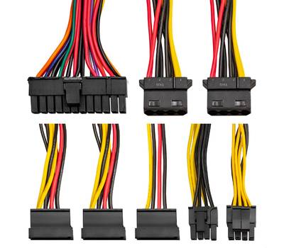 Блок питания EXEGATE UNS650 (ATX, 12cm fan, 24pin, 4pin, PCIe, 3xSATA, 2xIDE, FDD)