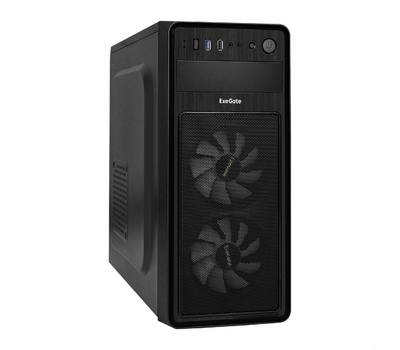 Корпус системного блока EXEGATE EVO-5017-NPX500 (ATX, 500NPX 12см, 1*USB+1*USB3.0, HD аудио, черный,