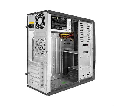 Корпус системного блока EXEGATE CP-604-CP400 (ATX, БП CP400 с вент. 8см, 2*USB, аудио, черный)