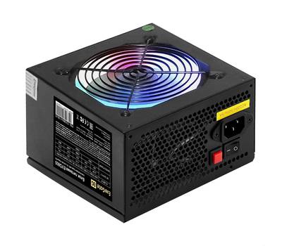Блок питания EXEGATE EVO800 (ATX, APFC, PC, 12cm RGB fan, 24pin, (4+4)pin, PCIe, 5xSATA, 3xIDE, FDD,