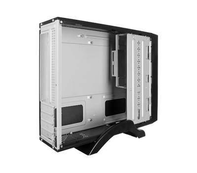 Корпус системного блока EXEGATE MI-208-M400 (mini-ITX/mATX, БП M400 с вент. 8см, 2*USB, аудио, черны