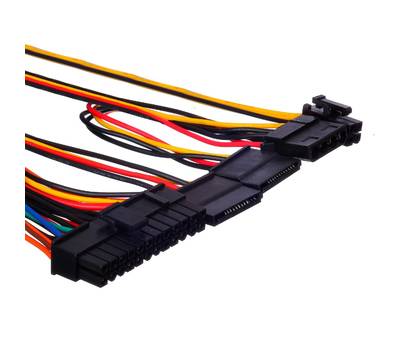 Блок питания EXEGATE AA350 (ATX, SC, 8cm fan, 24pin, 4pin, 2xSATA, IDE, кабель 220V с защитой от выд