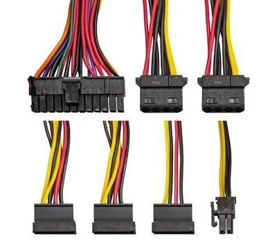 Блок питания EXEGATE CP350 (ATX, SC, 8cm fan, 24pin, 4pin, 3xSATA, 2xIDE, FDD, кабель 220V с защитой