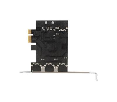 Контроллеp EXEGATE EXE-367 (PCI-E x1 v2.0, 3*USB3.0 ext. + 1*USB3.0 int., разъем доп.питания, VIA La