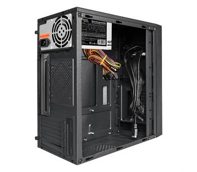 Корпус системного блока EXEGATE BAA-109U2-AAA450 (mATX, AAA450 8см, 2*USB+2*USB3.0, аудио, черный)