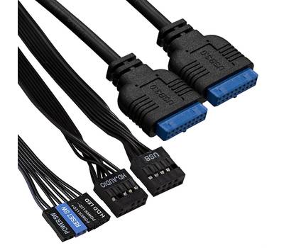 Корпус системного блока EXEGATE BA-309U2-AA450 (mATX, БП AA450 с вент. 8см, 1*USB+2*USB3.0, HD аудио