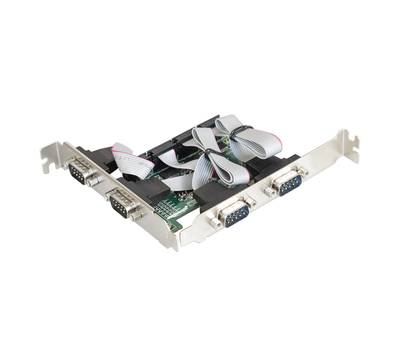 Контроллеp EXEGATE EXE-310 (PCI-E x1 v1.1, 4*COM port, WinChipHead Chipset WCH384L)