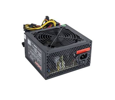 Блок питания EXEGATE 500NPXE (ATX, PPFC, SC, 12cm fan, 24pin, 4pin, PCIe, 4xSATA, 3xIDE, FDD, black,