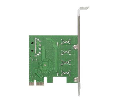 Контроллеp EXEGATE EXE-314 (PCI-E x1 v2.0, 4*USB3.0 ext., разъем доп.питания, VIA Labs Chipset VL805