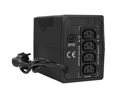 Устройство бесперебойного питания EXEGATE Power Back BNB-650.LED.AVR.4C13.RJ.USB <650VA/360W, LED, A