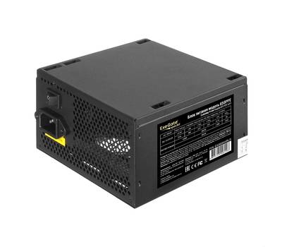 Блок питания EXEGATE 650PPE (ATX, APFC, SC, КПД 80% (80 PLUS), 12cm fan, 24pin, (4+4)pin, PCIe, 5xSA