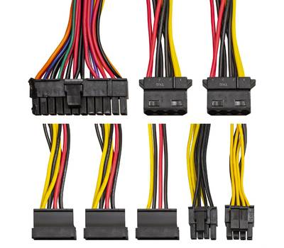 Блок питания EXEGATE UN450 (ATX, SC, 12cm fan, 24pin, 4pin, PCIe, 3xSATA, 2xIDE, FDD, кабель 220V с 