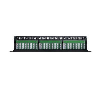 Патч-панель EXEGATE EPPHD-UTP-1U-19-48-8P8C-C5e-110D, 19", UTP, 48 port, cat.5e, KRONE&110(dual IDC)