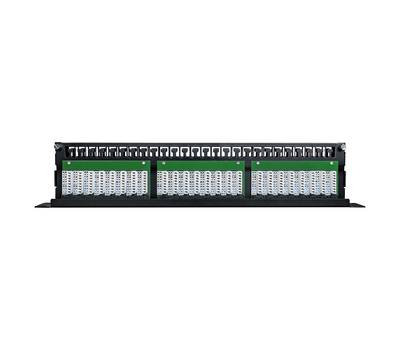 Патч-панель EXEGATE EPPHD-19-48-8P8C-C6-110D, 19", UTP, 48 port, cat.6, KRONE&110(dual IDC), 1U, RoH