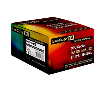 Кулеры для процессора EXEGATE Dark Magic EE400XL-PWM.RGB