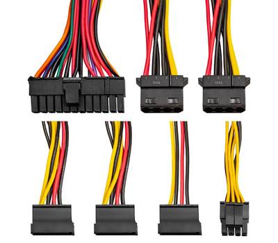 Блок питания EXEGATE F200S (Flex ATX, for ITX case, 4cm fan, 20+4pin, 4рin, 3xSATA, 2xIDE)