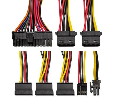 Блок питания EXEGATE F200S (Flex ATX, for ITX case, 4cm fan, 20+4pin, 4рin, 3xSATA, 2xIDE)