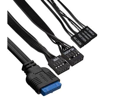 Корпус системного блока EXEGATE BAA-114U2-AAA400 (mATX, БП AAA400 с вент. 8см, 1*USB+2*USB3.0, аудио