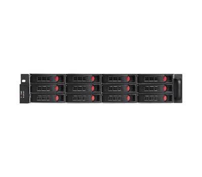 Серверный корпус EXEGATE 2U660-HS12 <RM 19", высота 2U, глубина 660, без БП, 12xHotSwap>