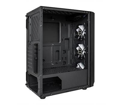 Корпус системного блока EXEGATE EVO-5001-NPX500 (ATX, 500NPX 12см, 2*USB+1*USB3.0, HD аудио, черный,