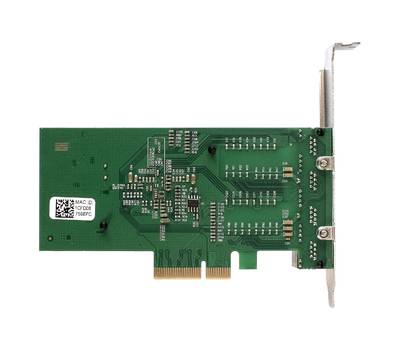 Сетевой адаптер EXEGATE EXE-I350-T4V2 (PCI-E x4 v2.1, порты 4xRJ45 (медные), 10/100/1000Mbps, Gigabi