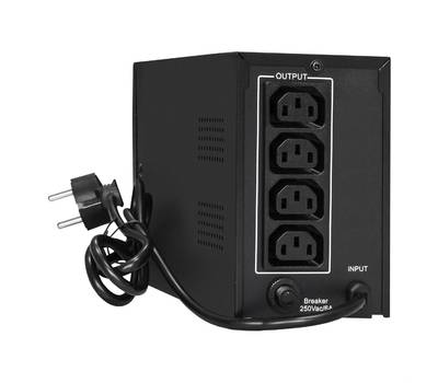 Источник бесперебойного питания EXEGATE Power Back BNB-800.LED.AVR.4C13 <800VA/480W, LED, AVR, 4*C13