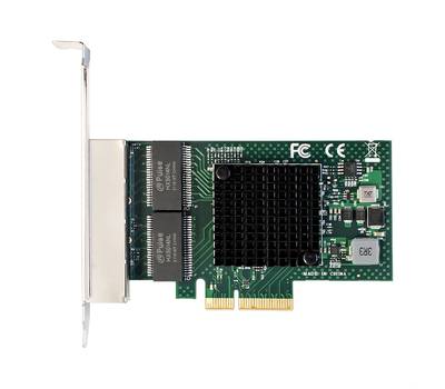 Сетевой адаптер EXEGATE EXE-BCM5719 PCI-E x4 v2.0, порты 4xRJ45, 10/100/1000Mbps
