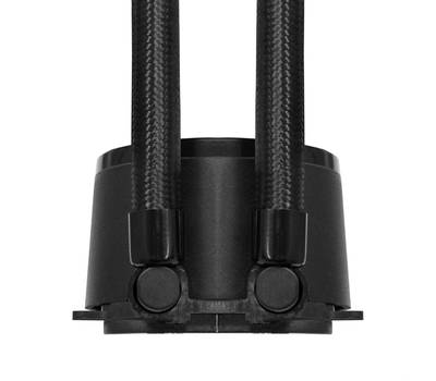 Комплект водяного охлаждения EXEGATE BlackWater-120V2.PWM.RGB (TDP 150W, Fan 120mm, PWM, 800-2000RPM