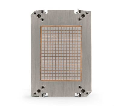 Радиатор для процессора EXEGATE ESNK-P0077P.1U.4189.Cu (Al+Cu, 1U, 3 тепл. трубки, LGA 4189, TDP 205