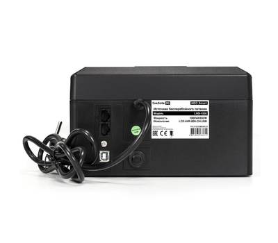 Источник бесперебойного питания EXEGATE EX293858RUS NEO Smart LHB-1000.LCD.AVR.8SH.CH.USB