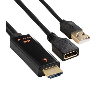 Конвертер EXEGATE EX294714RUS HDMI-DisplayPort EX-A-HDMIM-DPFU2