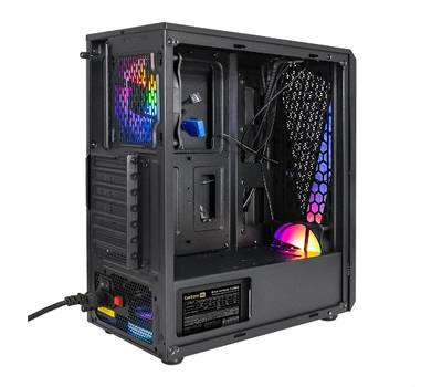 Компьютерный корпус EXEGATE EX296073RUS EVO-8225-EVO800 (ATX, БП EVO800RGB с вент. 12см, 2*USB+1*USB