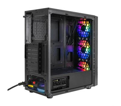 Компьютерный корпус EXEGATE EX296075RUS EVO-8243-EVO800 (ATX, БП EVO800RGB с вент. 12 см, 2*USB+1*US