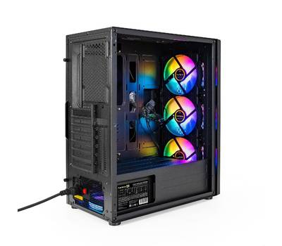 Компьютерный корпус EXEGATE EX296078RUS EVO-9205-EVO800 (ATX, БП EVO800RGB с вент. 12 см, с окном, 1