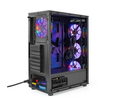 Компьютерный корпус EXEGATE EX296079RUS i3 BASE-EVO800 (ATX, БП EVO800RGB с вент. 12 см, с окном, 1*