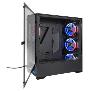 Компьютерный корпус EXEGATE EX296081RUS i3 MAX-EVO800 (eATX, EVO800RGB 12см, 2*USB+1*USB3.0)