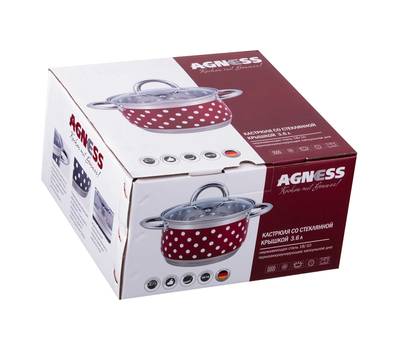 Кастрюля с крышкой AGNESS 937-712