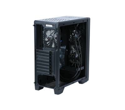 Корпус системного блока ZALMAN S1 черный без БП ATX 2x120mm 2xUSB2.0 1xUSB3.0 audio bott PSU