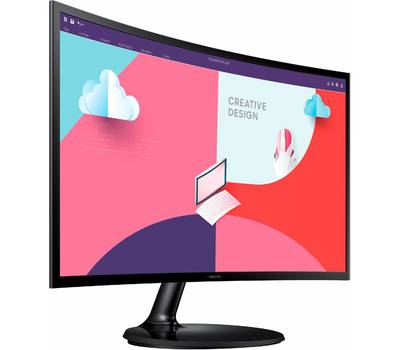 Монитор SAMSUNG 23.8" S24C360EAI черный VA LED 16:9 HDMI матовая 250cd 178гр/178гр 1920x1080 75Hz Fr