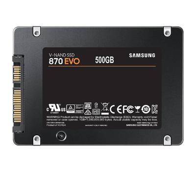 Накопитель SSD SAMSUNG 870 EVO MZ-77E500B/KR