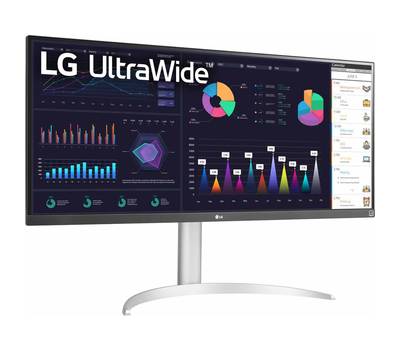 Монитор LG 34" UltraGear 34WQ650-W черный IPS LED 1ms 21:9 HDMI M/M матовая HAS 400cd 178гр/178гр 25