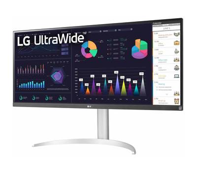 Монитор LG 34" UltraGear 34WQ650-W черный IPS LED 1ms 21:9 HDMI M/M матовая HAS 400cd 178гр/178гр 25