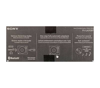 Виниловый проигрыватель SONY PS-LX310BT