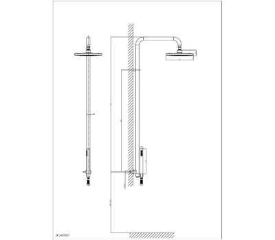 Стойка для душа D&K DC1005505