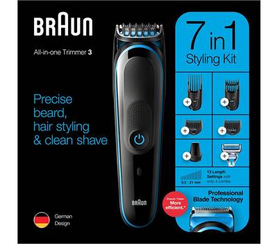 Триммер для бороды и усов BRAUN BT3242 + Бритва Gillette + 1 кас
