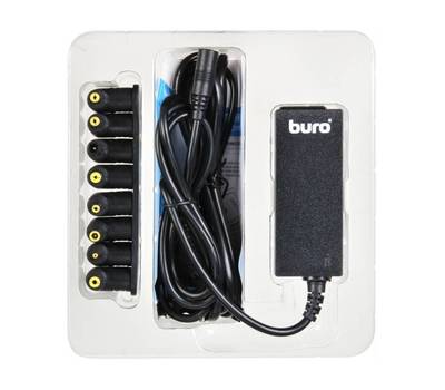 Сетевой адаптер BURO BUM-0036S40 автоматический 40W 9.5V-20V 8-CONNECTORS от электросети