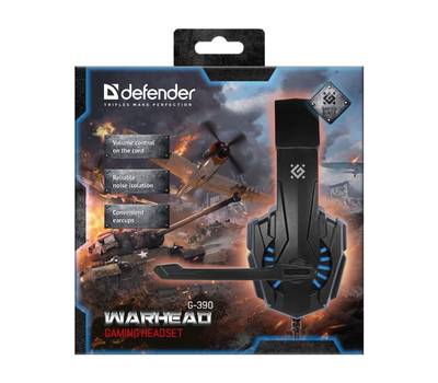 Гарнитура DEFENDER (64038) WARHEAD G-390